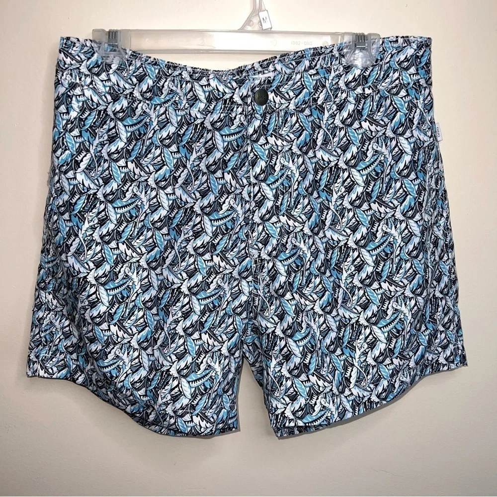 Onia Men’s Blue “The Calder” Swim Trunks Size Large